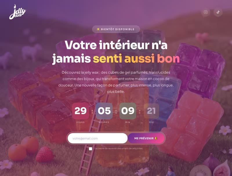 Aperçu du site jellyjolies.com